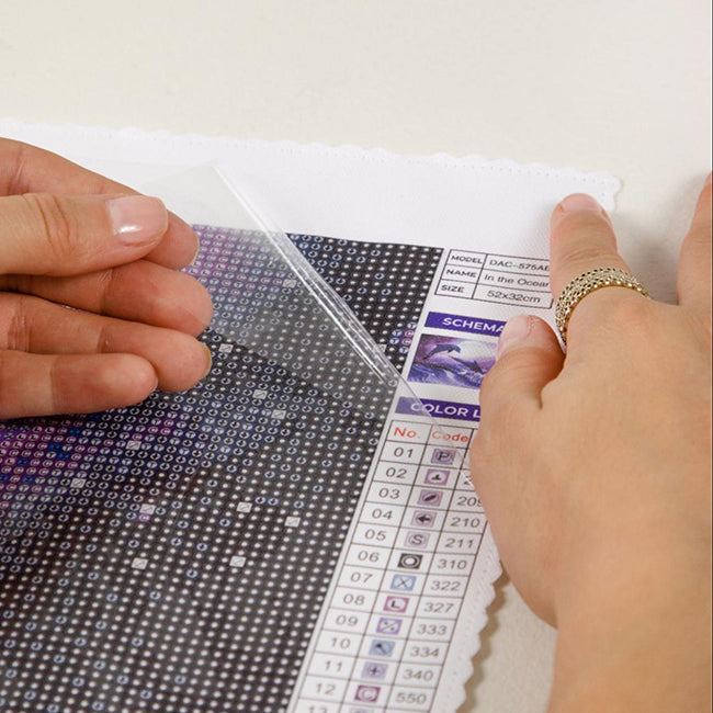 ARTDOT Color Card for Diamond Painting Kits, 5D Diamond Art