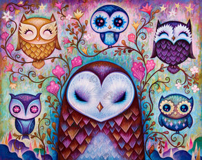 Blue Owl - Special Diamond Painting – All Diamond Painting