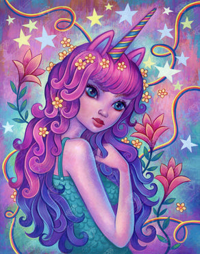 Aurora Unicorn Diamond Painting  Dragons & Beasties – Dragons and