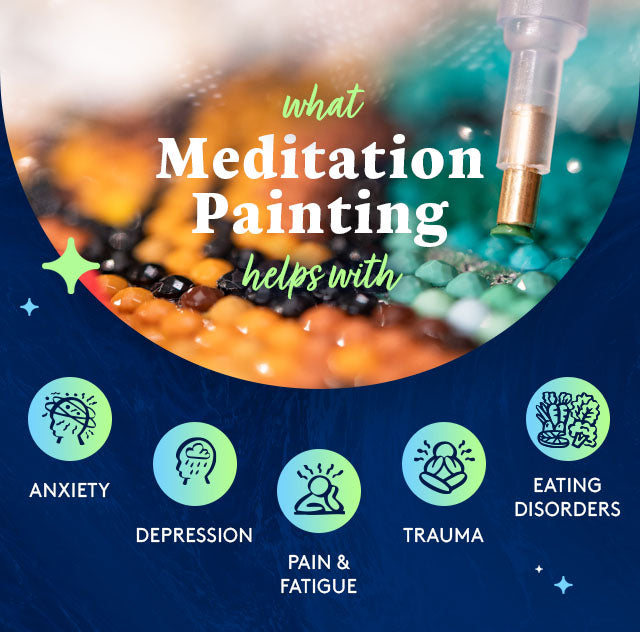 what meditation painting helps with