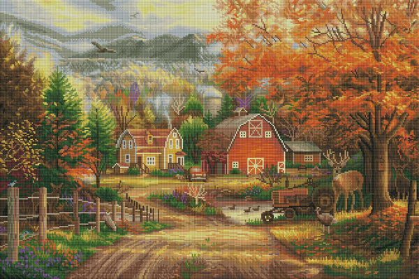 Country Roads Take Me Home – Diamond Art Club