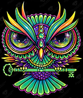 Psychedelic Dancing Tweety™ – Diamond Art Club