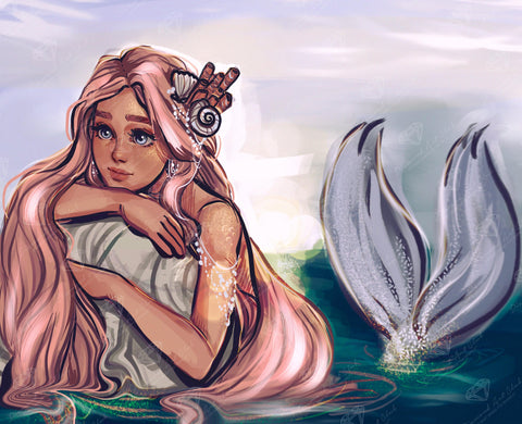 Jewel Art Mermaids –