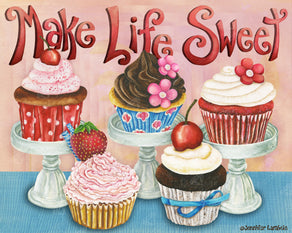 Life Is What You Bake Paint with Diamonds - Goodnessfind