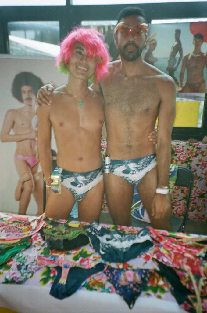 tight tams swimwear booth.