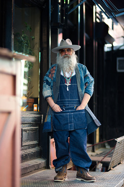 greg dacyshyn on mercer st, soho, new york.