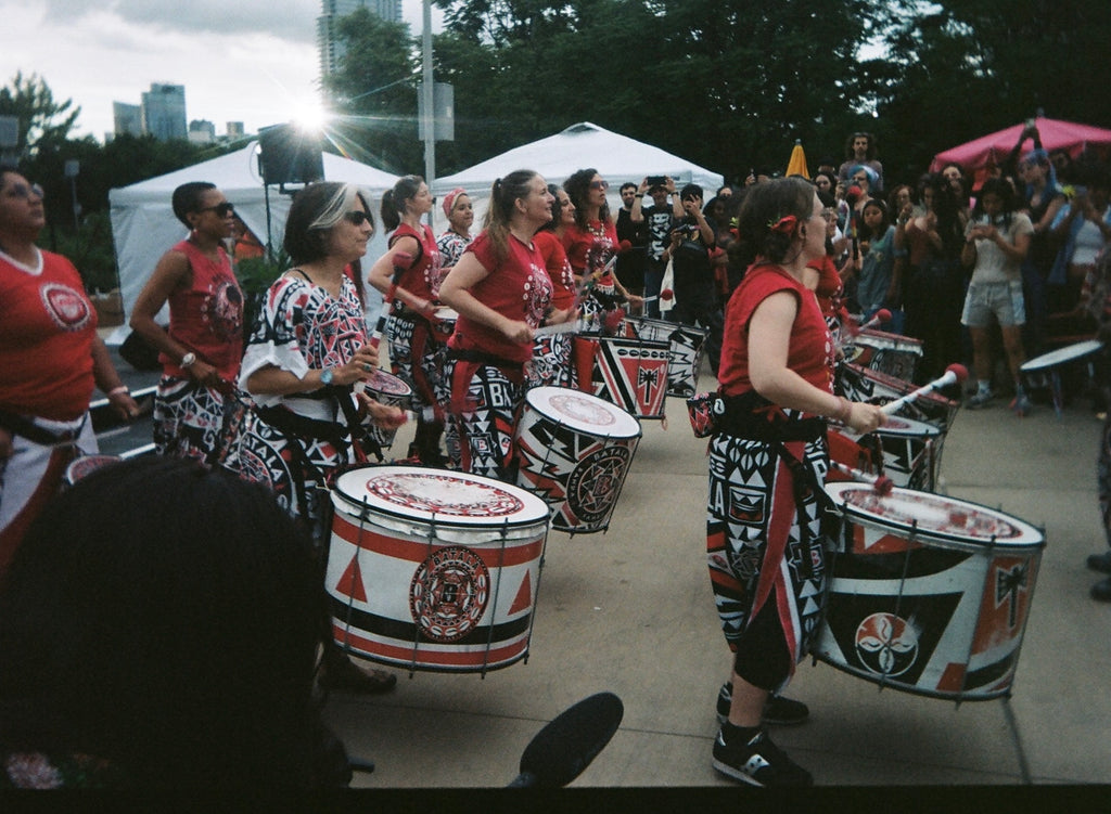 drummers perform at transmission 