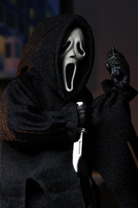 Ghostface – 8” Clothed Action Figure – Ghostface (PRE-ORDER) - The Crimson Screen Collectibles, horror movie collectibles, horror movie toys, horror movies, blu-rays, dvds, vhs, NECA Toys, Mezco Toyz, Pop!, Shout Factory, Scream Factory, Arrow Video, Severin Films, Horror t-shirts