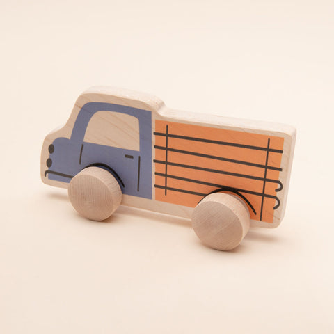 Blue Truck Push Toy
