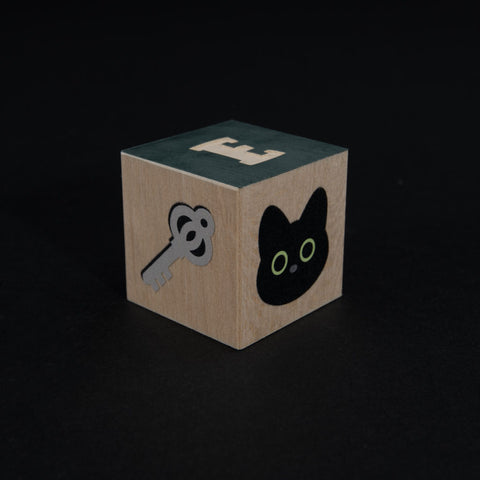 Creature Features Blocks by Uncle Goose Feline with Key