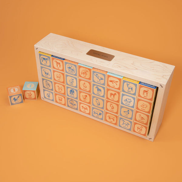 Legacy ABC Blocks with Maple Box