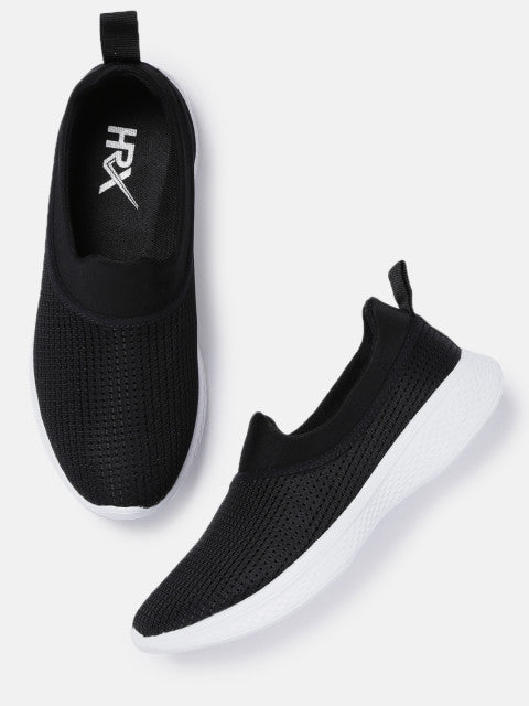 hrx black casual shoes