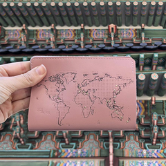 pink stitch passport customer photos