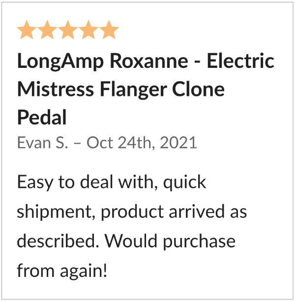 LongAmp Roxanne Pedal Review