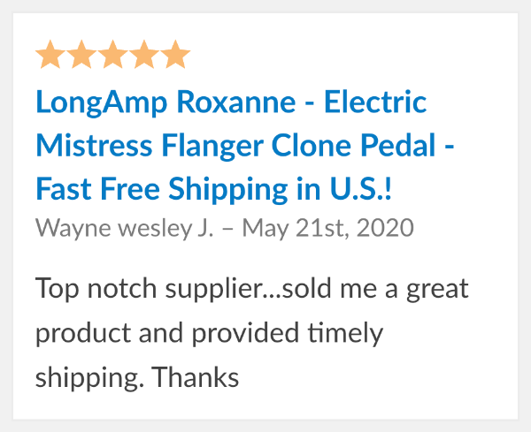 LongAmp Roxanne Review