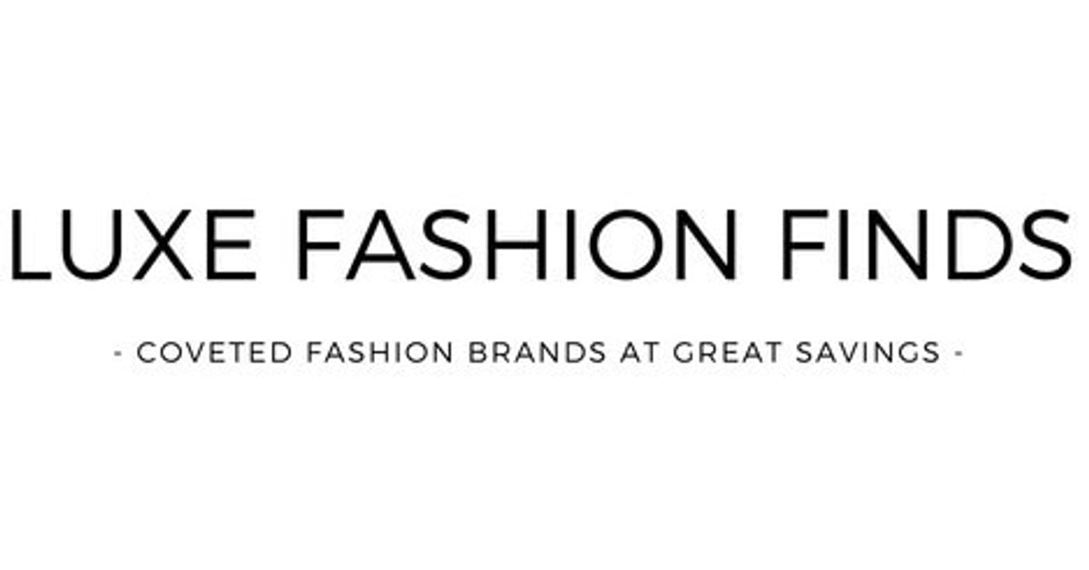 Luxe Fashion Finds - Great Savings on Top Designer Brands Everday