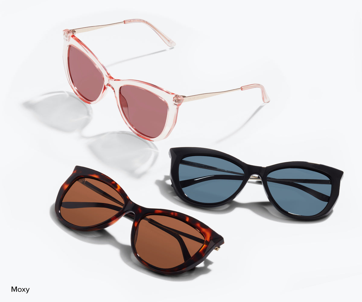 cateye sunglasses for a triangle face shape