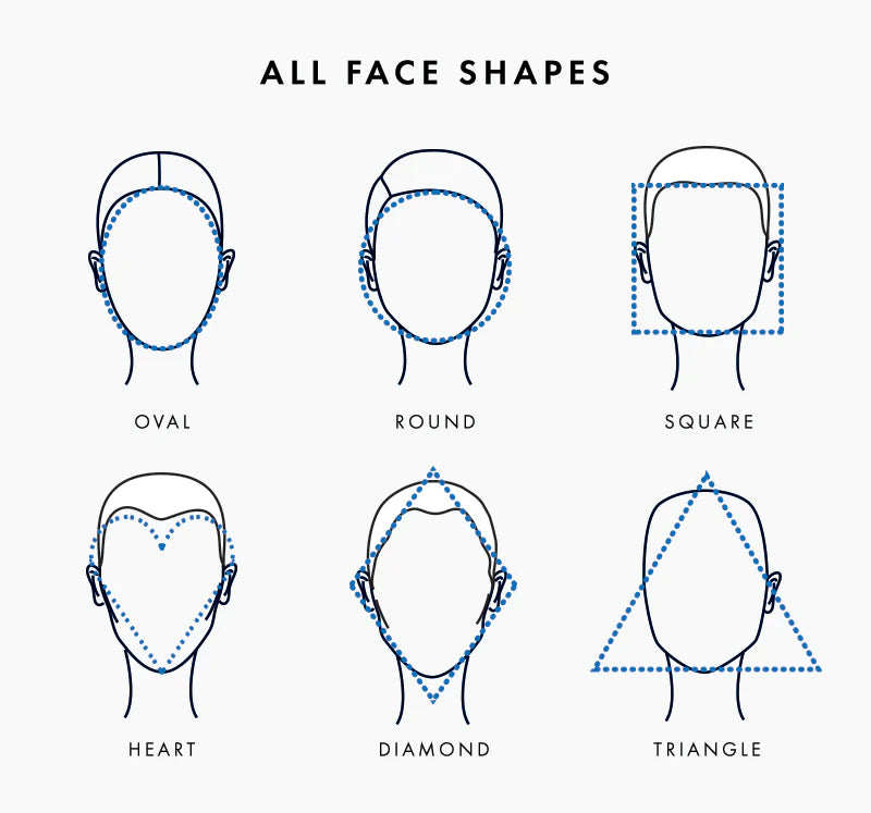 Glasses size for face sales
