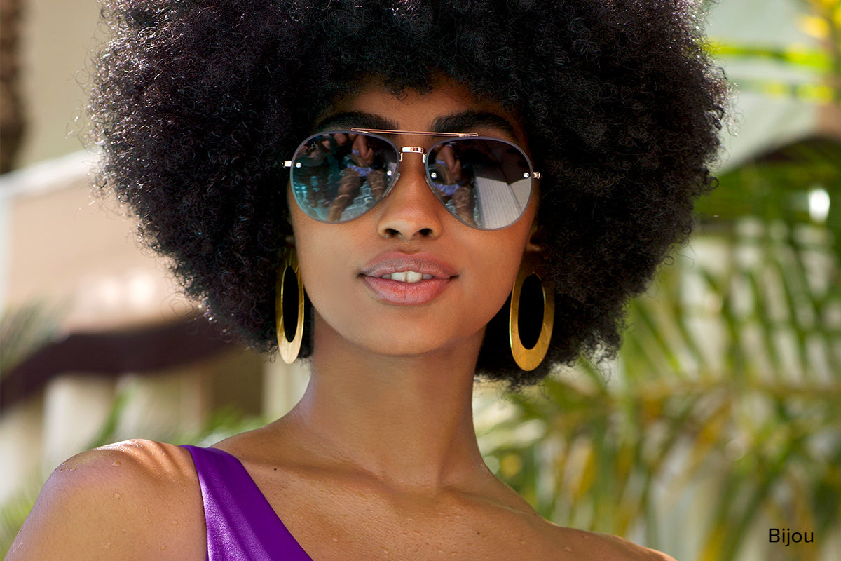 retro aviator sunglasses by prive revaux