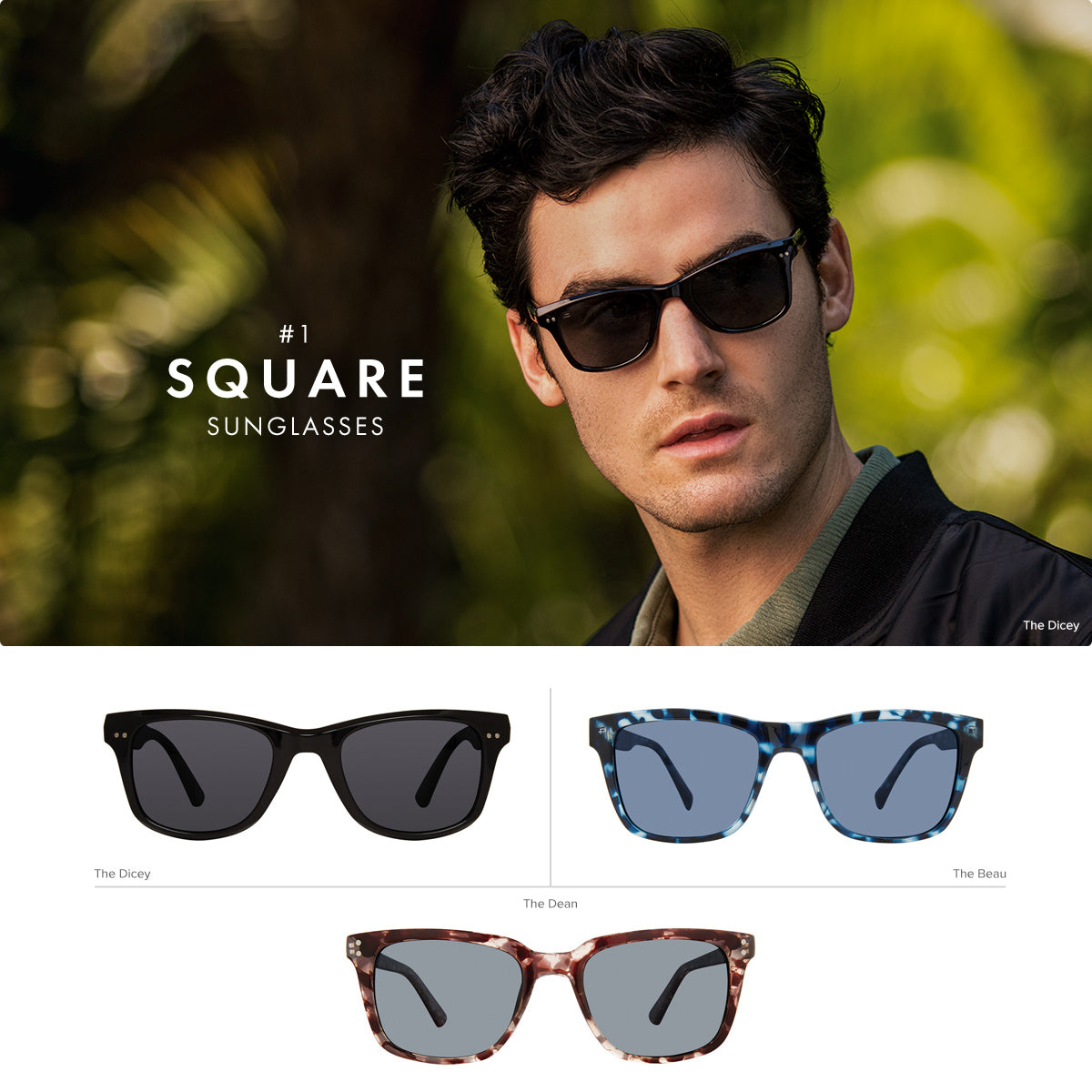 square sunglasses mens