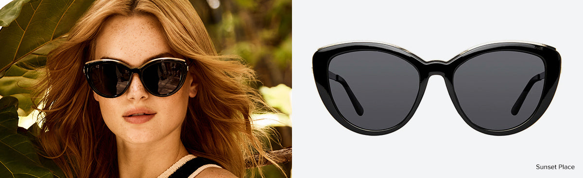 cat eye fashion sunglasses by prive revaux