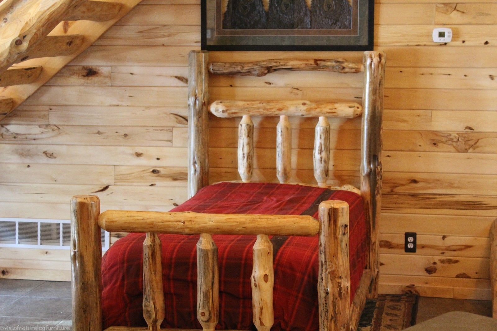 Deluxe Log Cabin Kit Bed Twistofnature