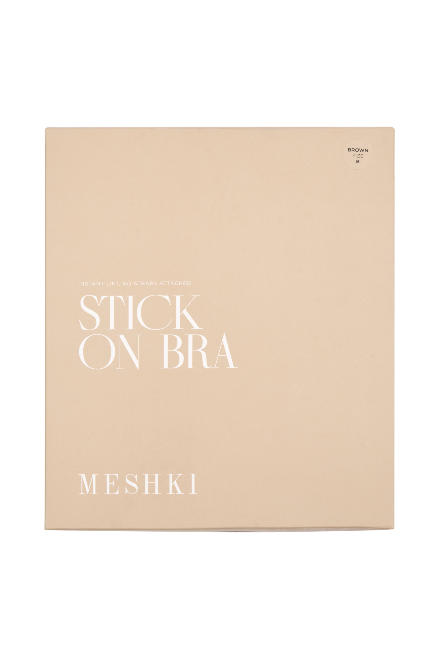 Stick It! Strapless Stick On Bra - Nude