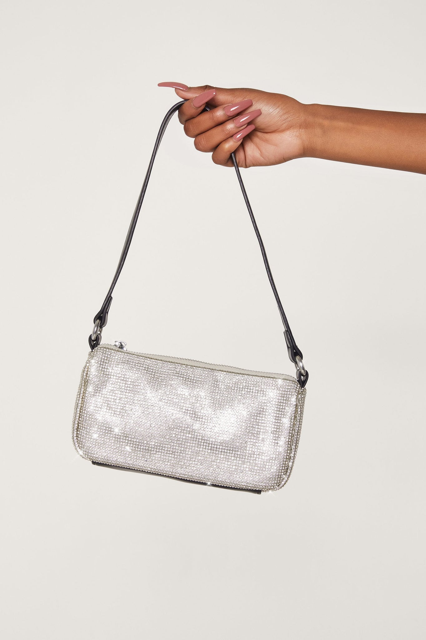 diamante shoulder bag