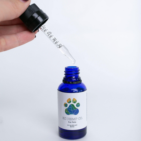 CBD oil tincture for pets