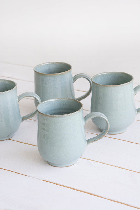 Farmhouse White Mugs, Set of 4 + Reviews