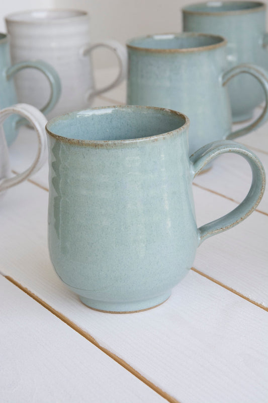 Farmhouse Yellow Ceramic Mugs Without Handles ׀ Mad About Pottery – Mad  About Pottery