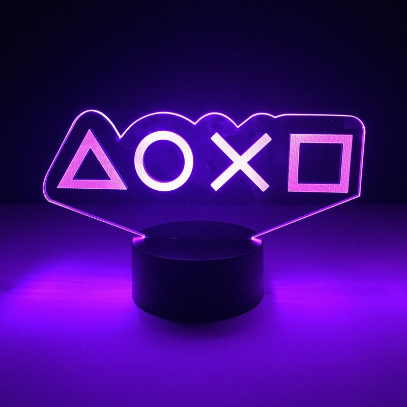 playstation buttons led