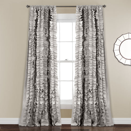 Nerina Window Curtain - 54W x 84L / Ivory