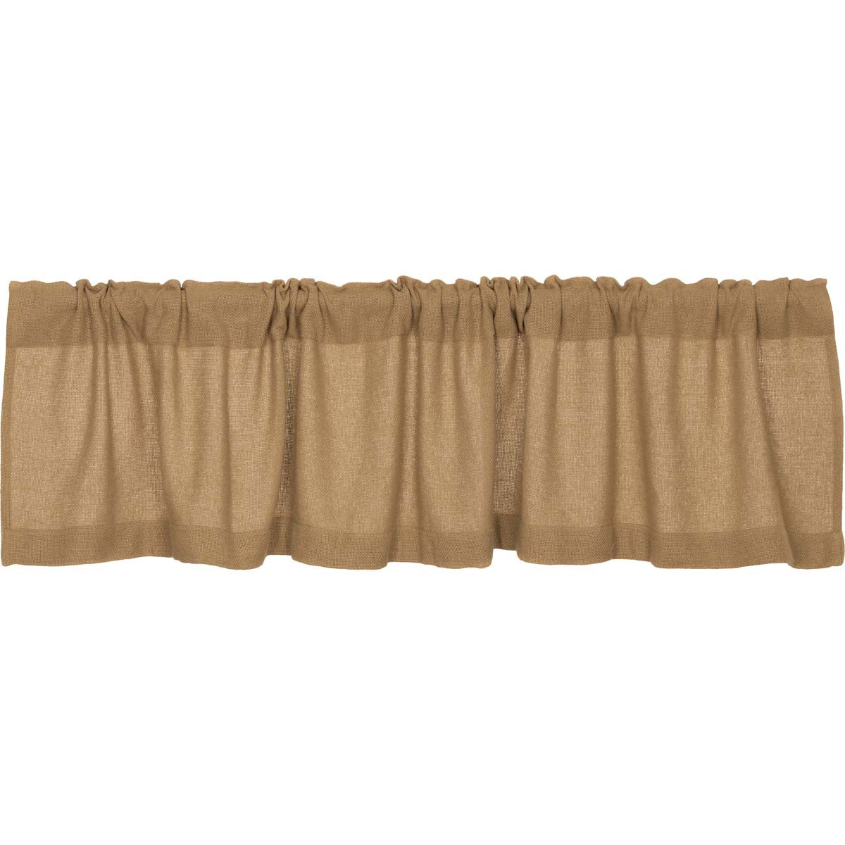 Burlap Natural Valance 16x60 – Rustic Tuesday