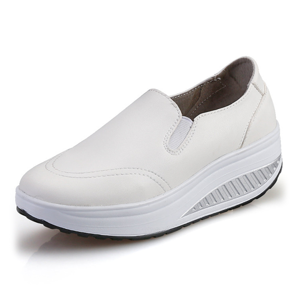 comfy slip on platform shoes reviews