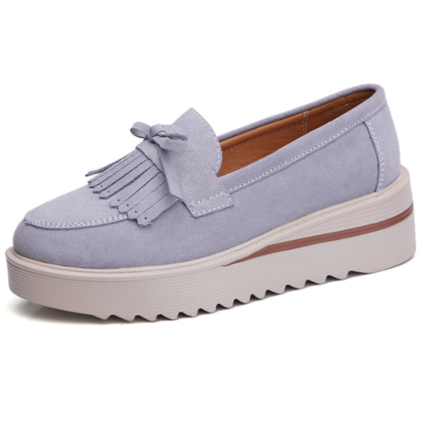 comfy slip on platform shoes