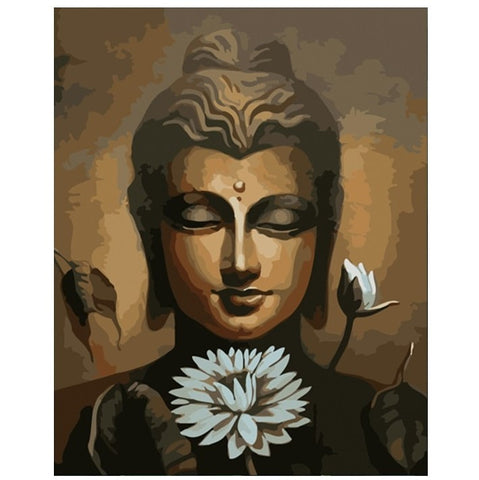 Boeddha - Number Painting