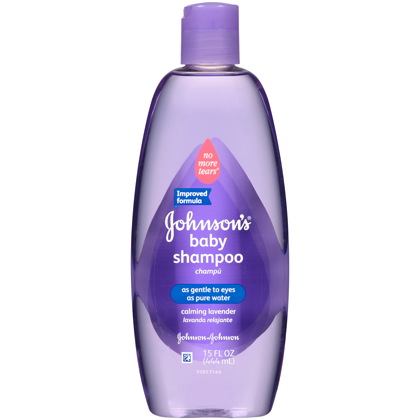 johnson baby shampoo calming lavender