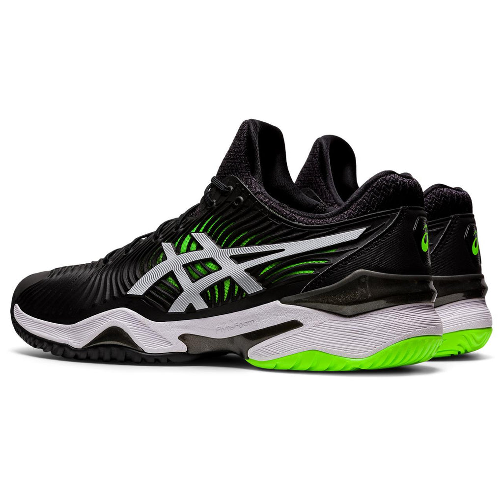 Asics Court FF 2 Tennis Shoe (Black/Green) | RacquetGuys