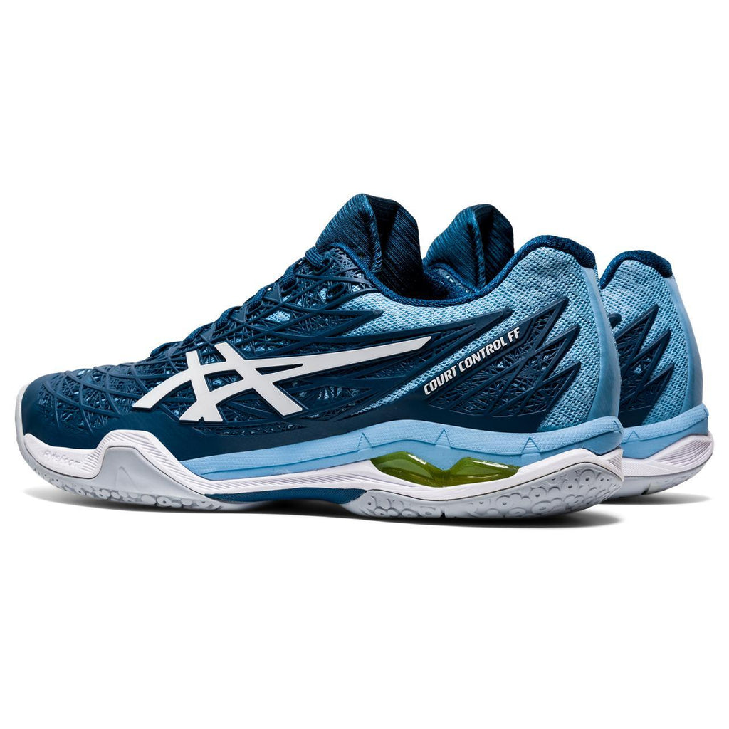 asics men's badminton shoes court control ff