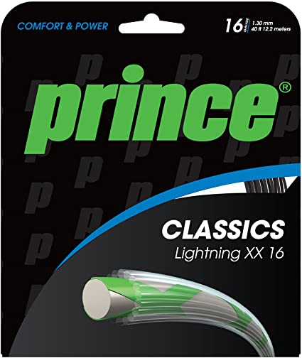  Prince SynGut Duraflex 16/1.30 660 Reel White : Racket String  : Sports & Outdoors