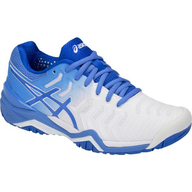 asics blue tennis shoes