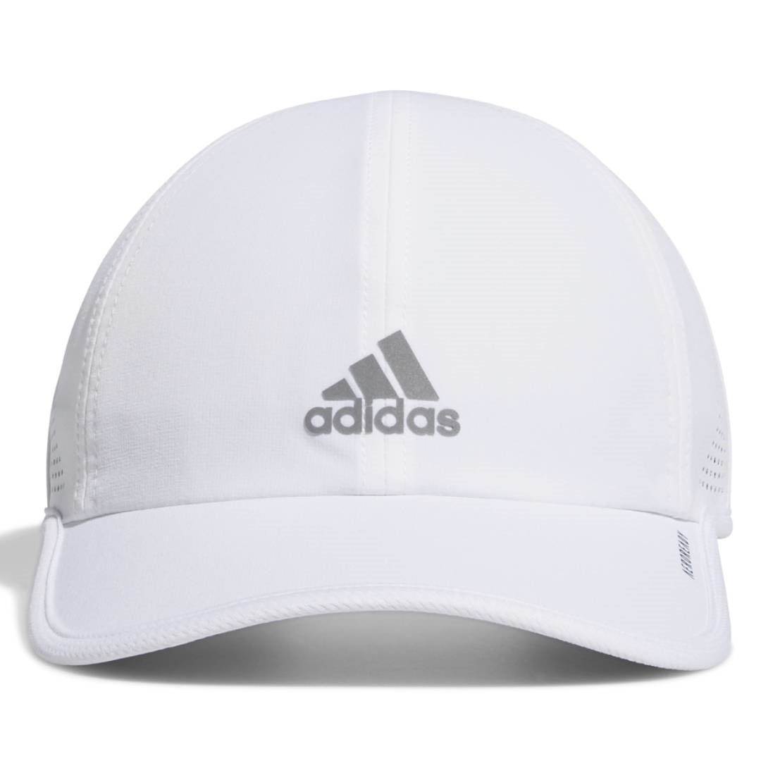 voetstuk trimmen baan Adidas Women's Superlite II Cap (White) | RacquetGuys