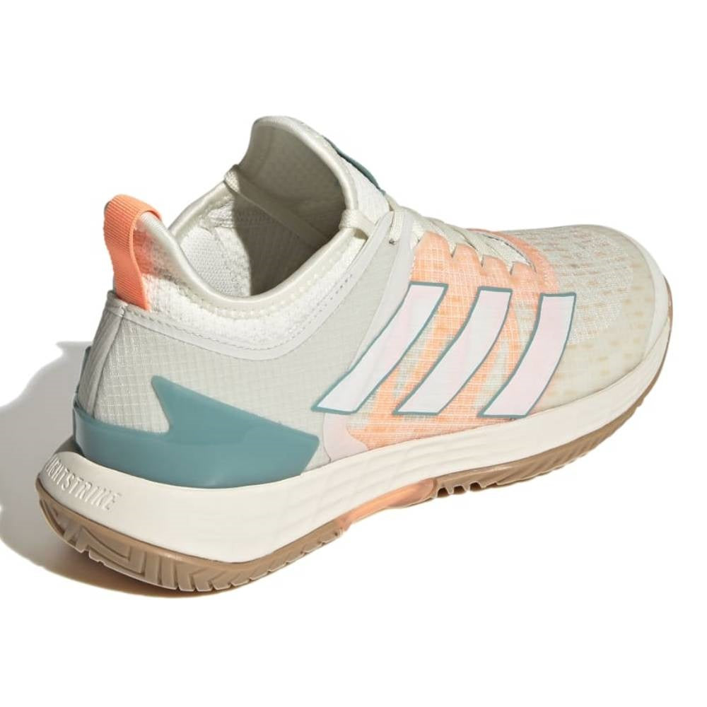 adidas Adizero Ubersonic 4 Parley Women's Tennis Shoes (White/Beam Orange)  | RacquetGuys