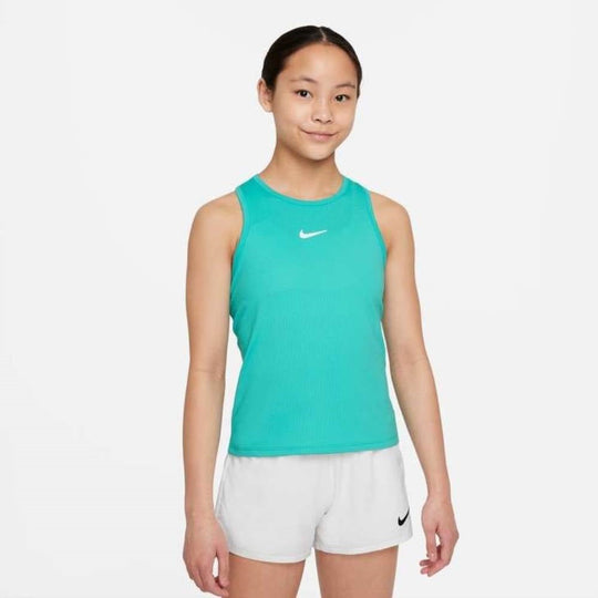 Nike Girls' Dri-FIT Victory Shorts (Bleached Coral/White)