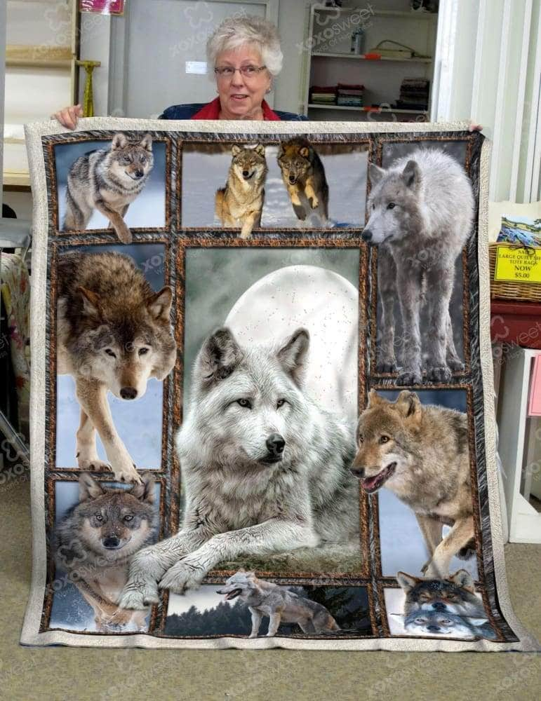 wolf blanket