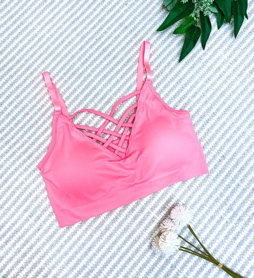 613 Hot Pink Bralette – Iris & Rainbow Boutique