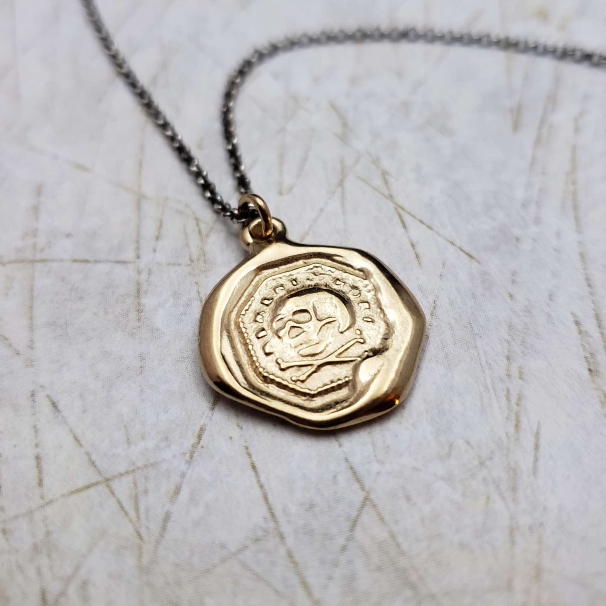 memento mori necklace