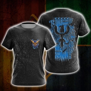 Harry Potter Hogwarts House Ravenclaw Unisex 3D T-shirt