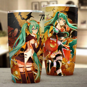 Hatsune Miku Halloween Tumbler